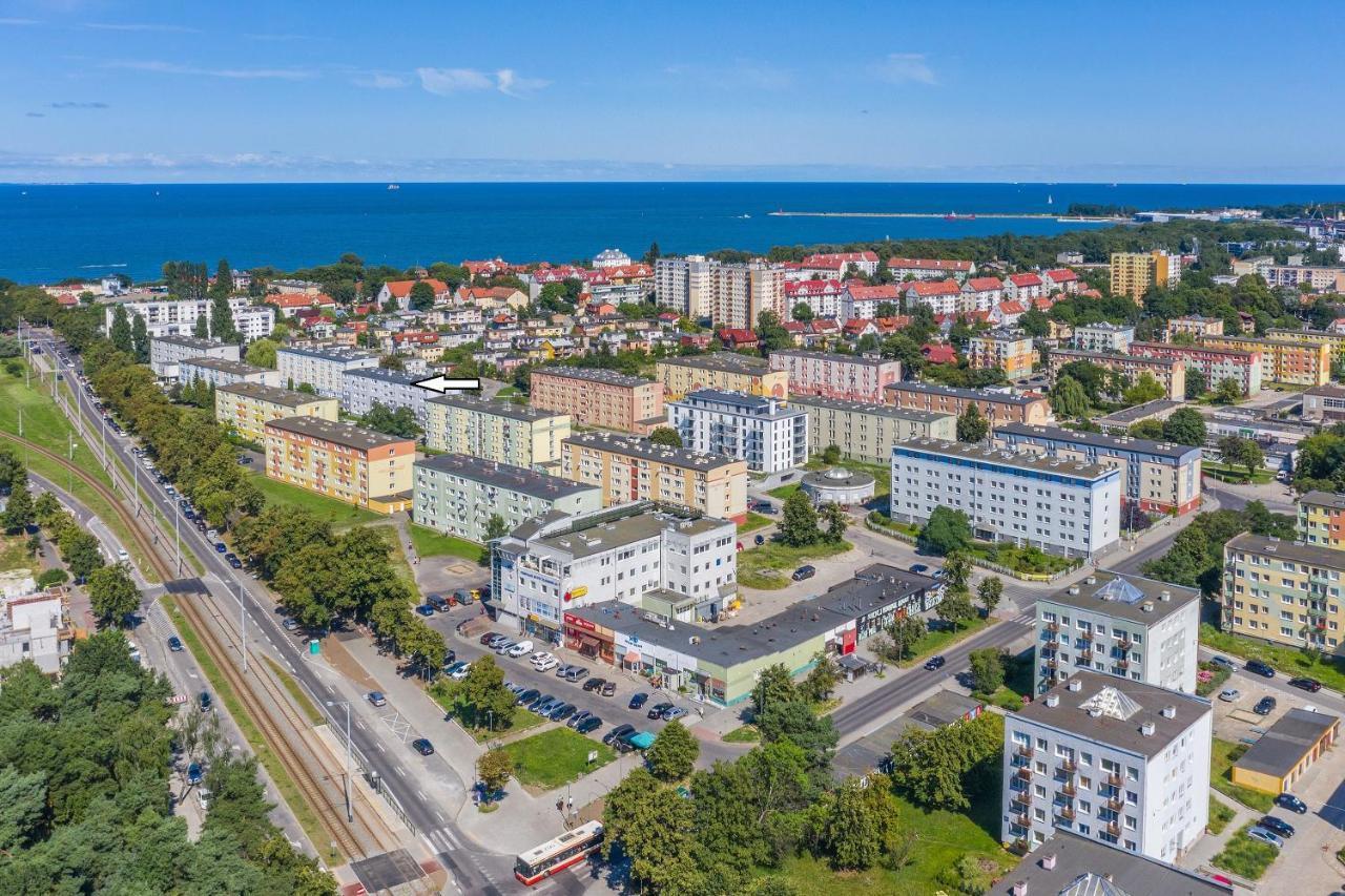 Apartament Blue Brzezno Prostywynajem Gdansk Brzeznoアパートメント エクステリア 写真