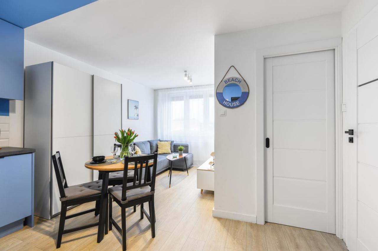 Apartament Blue Brzezno Prostywynajem Gdansk Brzeznoアパートメント エクステリア 写真