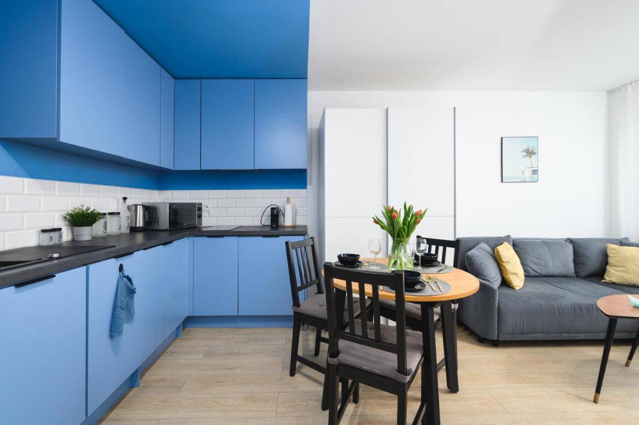 Apartament Blue Brzezno Prostywynajem Gdansk Brzeznoアパートメント エクステリア 写真