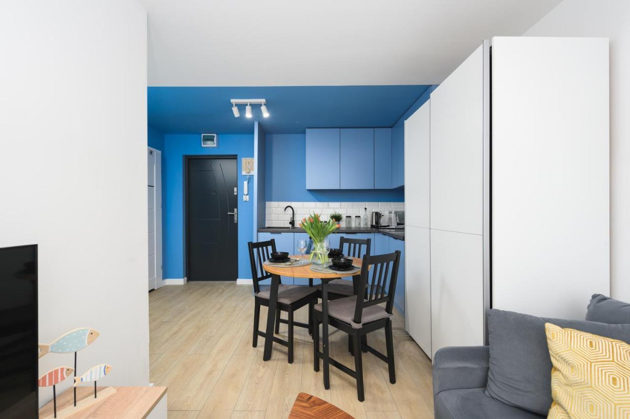 Apartament Blue Brzezno Prostywynajem Gdansk Brzeznoアパートメント エクステリア 写真